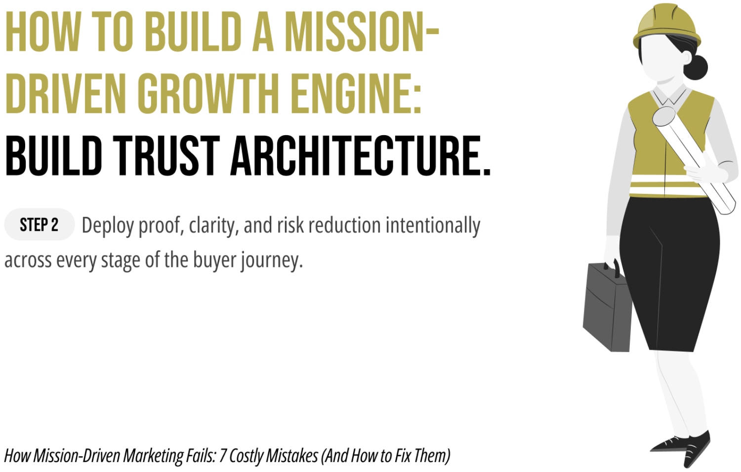 Build a Trust Architecture Across the Entire Funnel Build a Trust Architecture Across the Entire Funnel